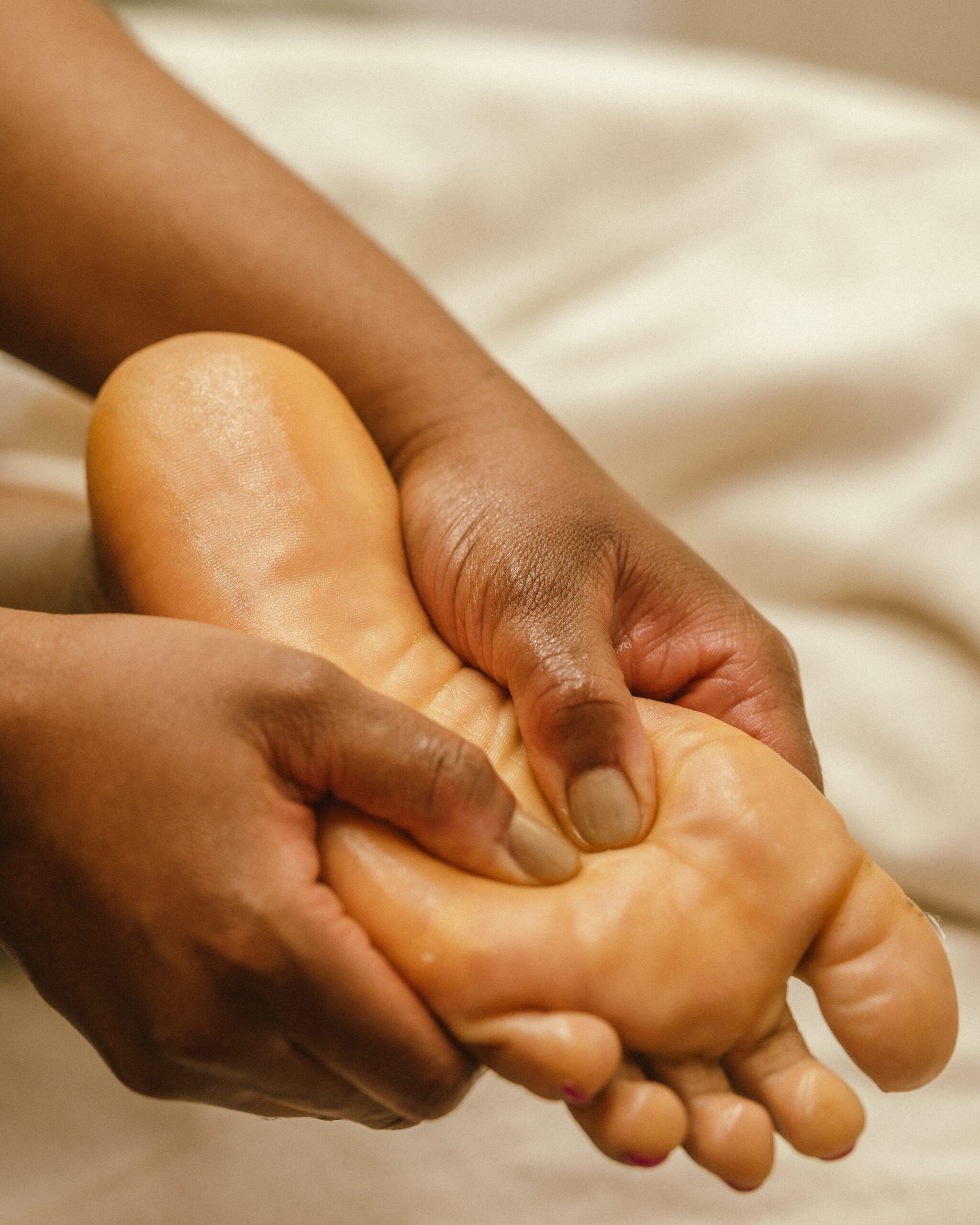 Deep tissue massage treatment at Optimal Wellness Centre