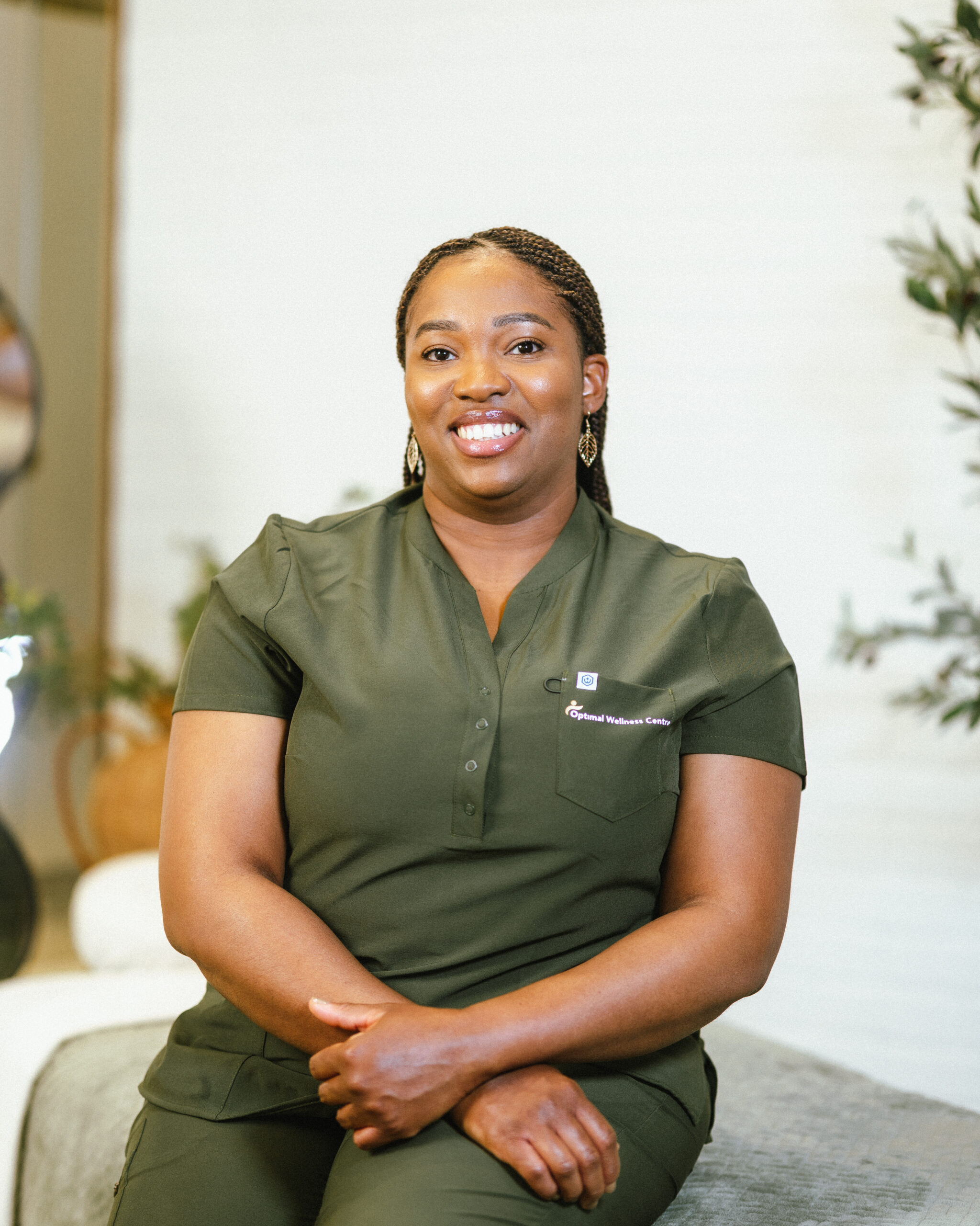 First massage visit at Optimal Wellness Centre